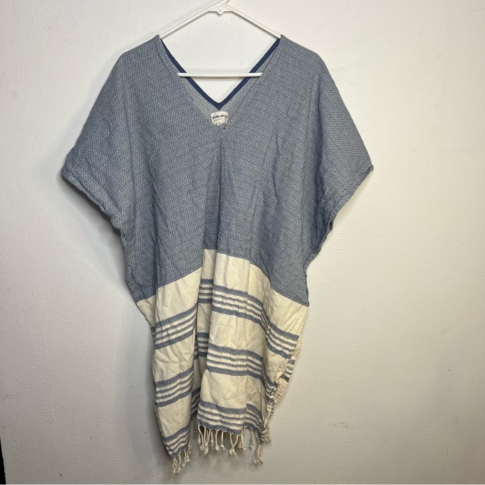 Tribe Alive Indigo beach poncho